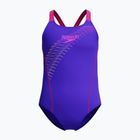 Kinder-Einteiler Badeanzug Speedo Medley Logo Medalist Indigo Glow