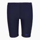  Jungen-Badeboxer Speedo Plastisol Placement Jammer Peacoat/Deepsapphire