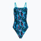Damen-Badeanzug Speedo Printed Web Back canyon ombre/black