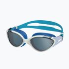Damen-Schwimmbrille Speedo Biofuse 2.0 Mirror light honeydew/cobalt/silver mirror