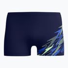Herren-Badeboxershorts Speedo Medley Logo Aquashort peacoat/deep sapphire