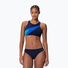 Zweiteiliger Damen-Bikini Speedo Hyperboom Butterfly Back peacoat/deep sapphire