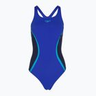 Damen-Einteiler Badeanzug Speedo Solid Splice Medalist sapphire/peacoat