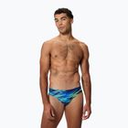 Herren-Badeslip Speedo Hyperboom Print Brief 2.5" peacoat/deep sapphire