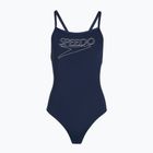 Kinder-Einteiler Badeanzug Speedo Endurance+ Logo Thinstrap Peacoat