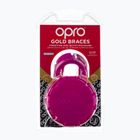 Kieferschützer für kieferorthopädische Zahnspangen Opro Gold Braces rosa