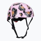 Hornit Mops rosa/brauner Kinderfahrradhelm