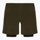 Trainingsshorts Herren FUMETSU Origins Dual Layer khaki
