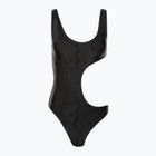 Einteiliger Damen-Badeanzug Nike Block Texture schwarz NESSD288-001