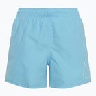 Kinder Nike Split Logo 4" Volley Badeshorts Aquarius blau