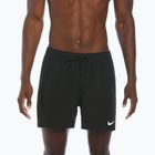 Herren Nike Logo Tape 5" Volley Badeshorts schwarz