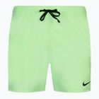 Herren Nike Logo Tape 5" Volley Badeshorts vapor grün