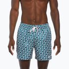 Badeshorts Badehosen Herren Nike Swoosh Link 5" Volley dusty cactus