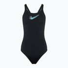 Einteiliger Schwimmanzug Damen Nike Hydrastrong 3D Swoosh Fastback black