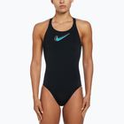 Einteiliger Schwimmanzug Damen Nike Hydrastrong 3D Swoosh Fastback black