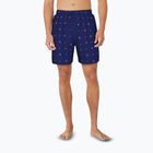 Herren Nike Luxe Letter 7" Volley Badeshorts midnight navy