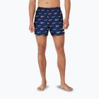 Herren Nike Multi Print 5" Volley Badeshorts midnight navy