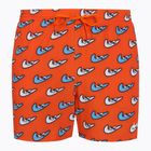 Herren Nike Multi Print 5" Volley Badeshorts orange blaze