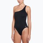 Einteiliger Damen-Badeanzug Nike Essential Asymmetrical schwarz