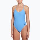 Einteiliger Damen-Badeanzug Nike Swoosh Link Y-Back university blue