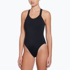 Einteiliger Damen-Badeanzug Nike Hydralock Fusion Racerback schwarz