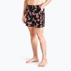 Herren Badeshorts Nike Multi Poppy Print 5" Volley black