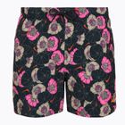 Herren Badeshorts Nike Multi Poppy Print 5" Volley black