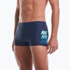 Schwimm-Boxershorts Herren Nike Logo Graphic Square Leg midnight navy