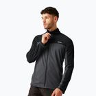 Hoodie Sweatshirt Herren REGATT Highton Full Zip Midlayer ash/black