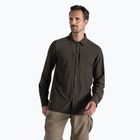 Herren Craghoppers NosiLife Long Sleeved Pro Shirt V waldgrünes Trekkinghemd