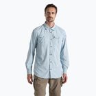 Herren Craghoppers NosiLife Adventure Langarmhemd III niagara blau