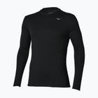 Lauf-Langarmshirt für Herren Mizuno Tech Thermal Charge Breath Thermo Long Sleeve Tee black