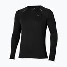 Lauf-Langarmshirt für Herren Mizuno Active Dryaeroflow black