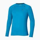 Lauf-Langarmshirt für Herren Mizuno Active Dryaeroflow blue jewel