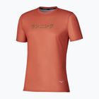 Herren-Laufshirt Mizuno Core Graphic Short Sleeve ginger