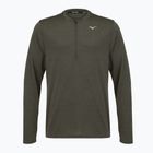 Laufsweatshirt für Herren Mizuno Core Impulse Half Zip Long Sleeve Tee forest night