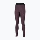 Damenlaufleggings Mizuno Core Impulse Long Tight raisin