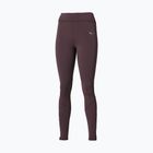 Damenlaufleggings Mizuno Active Warmalite Long Tight raisin