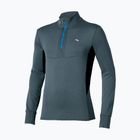 Laufsweatshirt für Herren Mizuno Active Warmalite Half Zip Long Sleeve Top dark slate