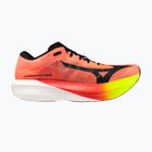 Laufschuhe Mizuno Hyperwarp Pure lava orange/black/lightning yellow