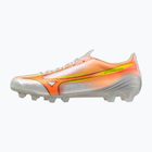 Fußballschuhe Mizuno Alpha III Japan FG white/lava orange/evening primrose