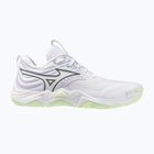 Damen-Volleyballschuhe Mizuno Wave Momentum Elite white/balsam green/ambrosia