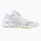 Damen-Volleyballschuhe Mizuno Lightning Select Mid white/aqua gray/ambrosia