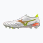 Fußballschuhe Mizuno Morelia Neo V β Japan FG white/lava orange/evening primrose