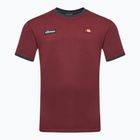 Ellesse Herren Ferdorini burgunderfarbenes T-Shirt