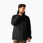 Herren-Regenjacke Regatta Balaton black/pumpkin spice
