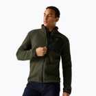 Fleecejacke für Herren REGATTA Frankie Borg dark khaki/black