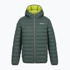 Gefütterte Kinderjacke REGATTA Lofthouse dark forest green/wild lime