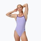 Damen-Badeanzug Speedo Solid Turnback bright lavender
