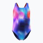 Kinder Badeanzug Speedo Allover Print Leaderback post it pink